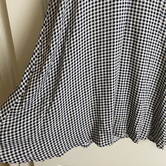 Xhilaration Front-Tie Gingham Dress - Picture 4 of 7